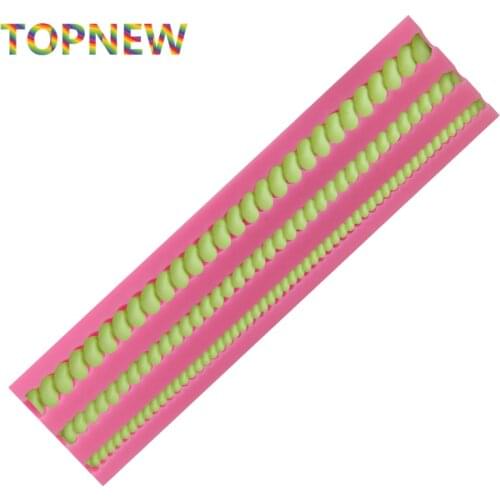 Rope Shape 3D Silicone Mold Chocolate Mould for Wedding Fondant Cake Decorating Tools Bakeware Sugarcraft Tools