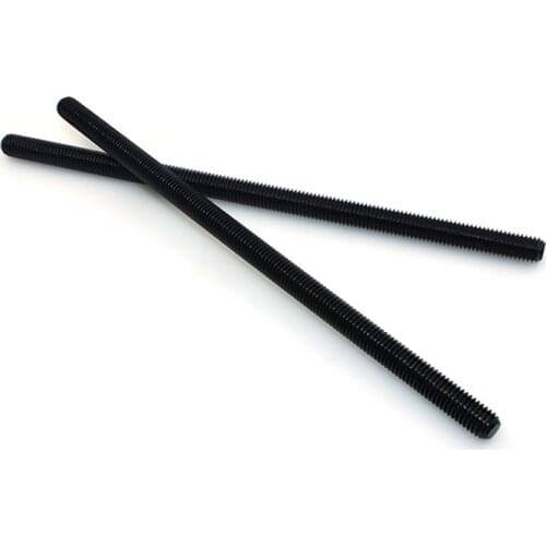 3D printer scanner accessories black screw bar screw thread rod black -M8*152MM 300MM 380MM
