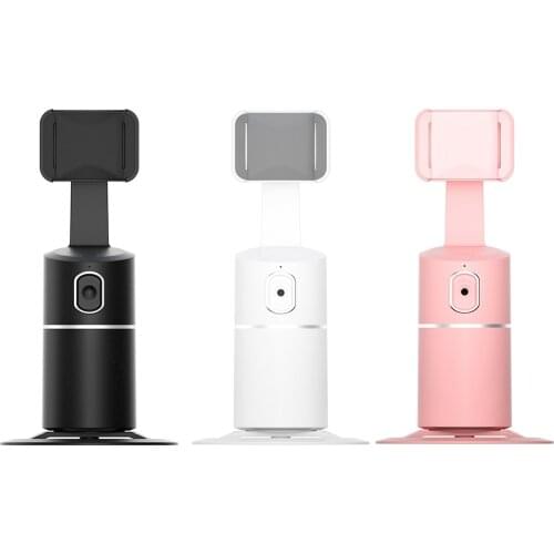 Auto Face Tracking Gimbal Stabilizer Phone Tripod Accessories 360 Rotation Live Smart AI Follow-Up Photo Vlog Video Recorder