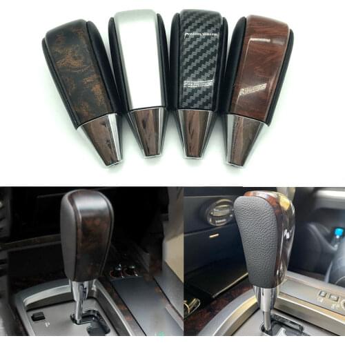 Car Automatic Stick Gear Shift Knob Lever Shifter Head for Toyota Land Cruiser LC200 2008 2009 2010 2011 2012 2013 2014 2015