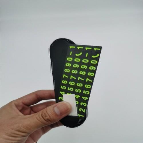 Car Hideable Temporary Parking Phone Number Card For Lexus CT DS LX LS IS ES RX GS GX-Series IS250 IS300 ES240 ES250 ES300