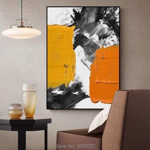 Larger Hand Painted Oil Painting Thick Oil on Canvas Oil Pictures For Living Room Wall Art Handmade Canvas Painting Home Decor