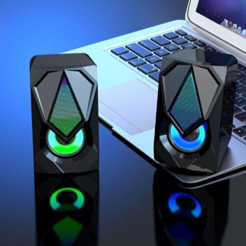 Bluetooth Computer Speaker RGB Light Power Multimedia Home Theate Subwoofer Music Center Support For PC Speakers Desktop Laptop