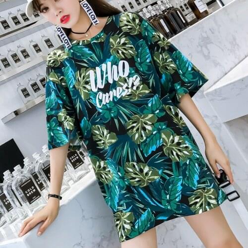 T-shirt Women Short Sleeve Loose Leisure Trendy Korean Style Harajuku Womens Clothing High Quality Summer Simple Female Clothing