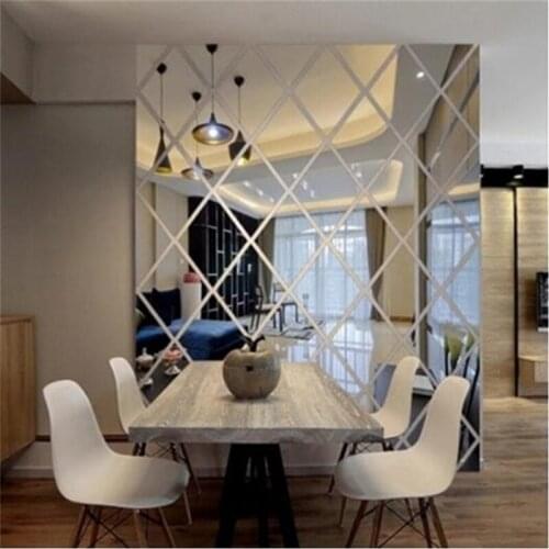 Love Knot Mirror Wall Stickers