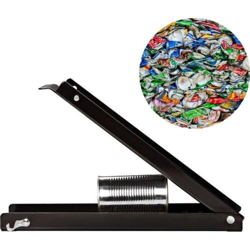 16oz Metal Can Crusher Heavy-Duty Smasher Foot Type Recycling Tool for Aluminum Seltzer Soda Beer Cans and Bottles