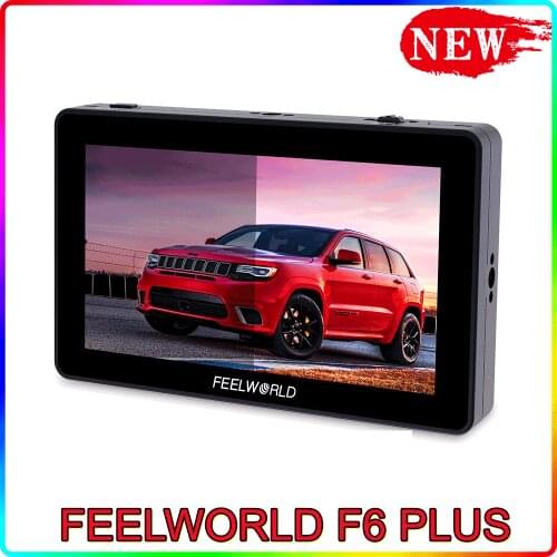 FEELWORLD F6 PLUS 4K Monitor 5.5 Inch on Camera DSLR Field Monitor 3D LUT Touch Screen IPS FHD 1920x1080 Video Camera