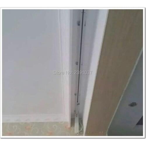 New Super SILENT motorized Single curtain track, smart home used motorized curtain, DOOYA motor DT82TN curtains for living room