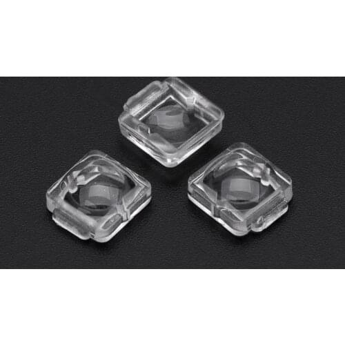 100PCS Lens for 5050 LED WS2812 APA102 WS2811 SK6812 30 60 140 Degree Angle Lens