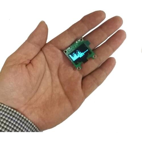 0.96" OLED Music Spectrum Display Analyzer Audio Level Indicator rhythm VU METER