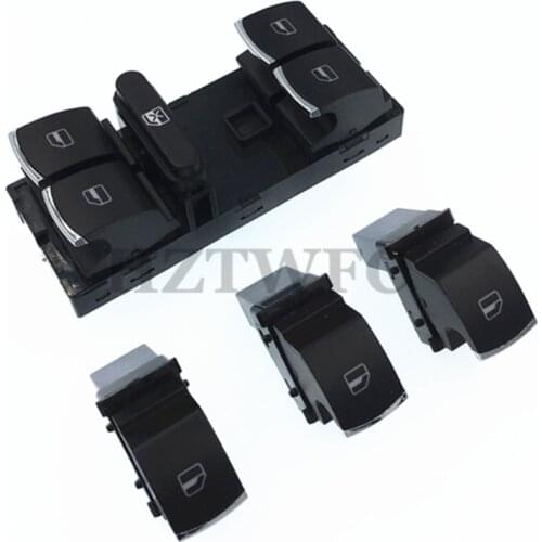 Free Shipping For VW Touran Tiguan Passat B6 B7 CC Golf MK5 MK6 Jetta Window Control Switch 5ND959857 5ND959855