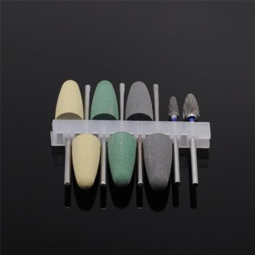 Dentistry Clinic Resin Base Acrylic Polishing Burs Drill Polisher Rotary