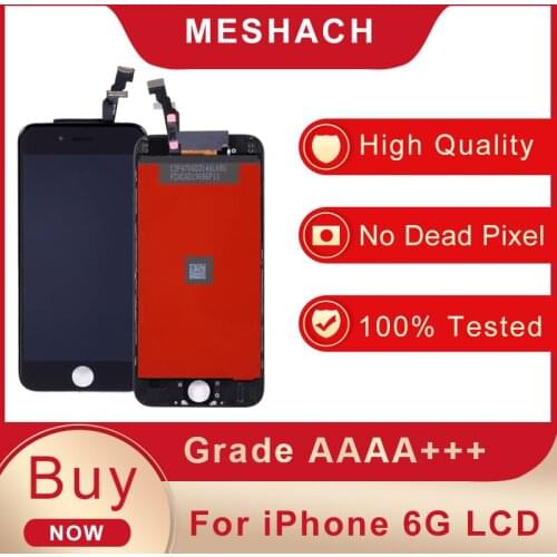 Mobile Cell Phone LCDs Display New Original Repair Parts For iPhone 6 Touch Screen Replacement Assembly Digitizer No Dead Pixel