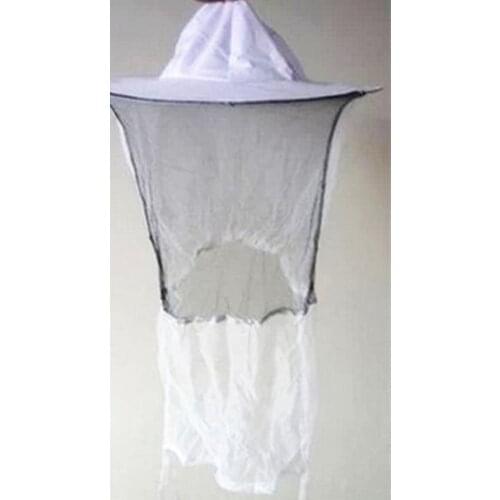 1 pcs Beekeeping Hat Mosquito Bees Insect Net Prevention Veil Mesh Caps Head Cover Sunshade Neck Wrap Mask Outdoor Protector