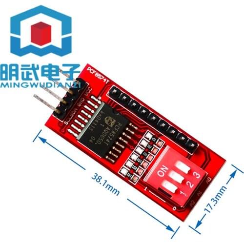 10pcs PCF8574 PCF8574T I/O for I2C Port Interface Support Cascading Extended Module