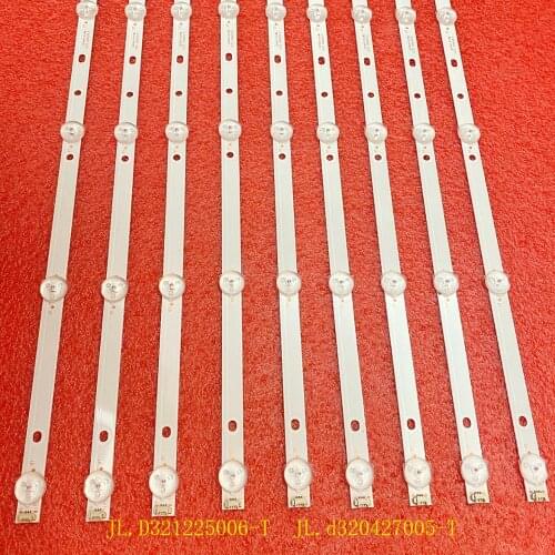 15pcs/lot LED backlight strip For 32” LED TV S412L32H 32L 301C18 HV320WHB-N80 JL.D321225006-T JL.d320427005-T DLED32SLT 3X6