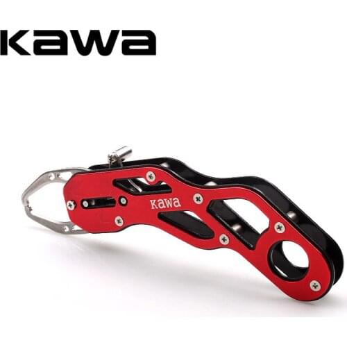 2018 Kawa New Fishing Grip Aluminum Alloy Fishing Grip Fish Lip Grip Gripper Grabber Grips Fishing Tackle Tool Portable Compact