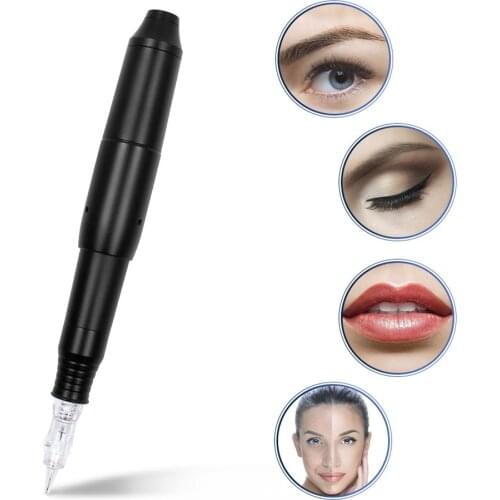 Biomaser Tattoo Permanent Makeup Machine Eyebrow Lips Electric Tattoo Machine Swiss Motor With Cartridge Needles