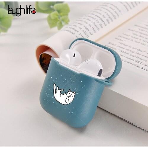 Cute Cartoon Wireless Earphone Case For Apple AirPods 2 Silicone Charging Headphones Case for Airpods Protective Cover