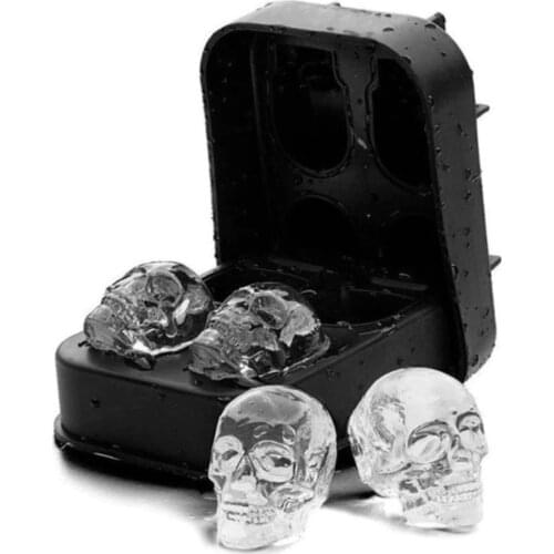 Skeleton Head Dry Ice Mold