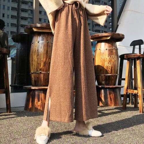 Женские прямые брюки GLIRUIS China At AliExpress