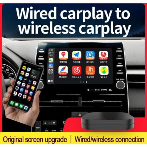 JIUYIN Wireless Apple CarPlay IOS 14 Adapter Auto Connect for vw Volkswagen Ford Audi Mercedes Peugeot Toyota Honda Nissan Opel