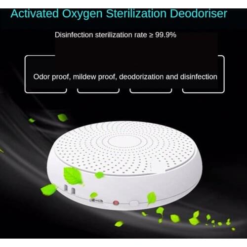 Mini Ozone Generator Machine Kitchen Refrigerator Deodorizer Air Cleaner