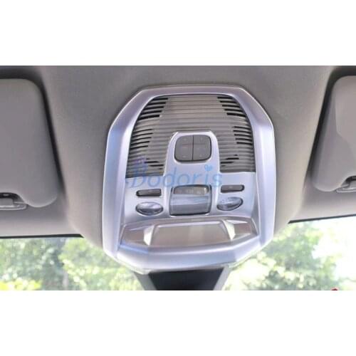 For Peugeot 5008 3008 GT 3008GT 2017 2018 Interior Reader Lamp Cover Light Overlay Trim Cover Chrome Car Styling Accessories