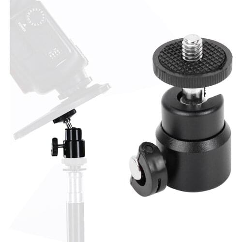 SOONHUA 1/4 Inch Screw Mount Stand Mini Ball Head Ballhead For DSLR Camera Tripod Mini Ball Heads Camera Accessories