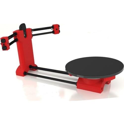 Full Open Source Horus Software Mini 3d Scanner DIY Kit Red Plastic Injection Molding Parts for Hobby Use