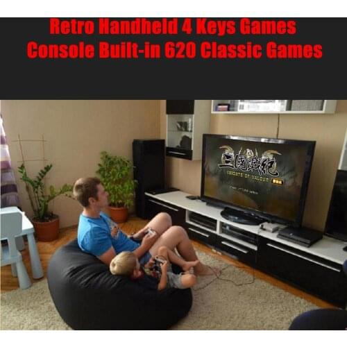 Durable Game Console Mini TV Video Handheld Game Console Not Easy to Damage Built-in 620 Games Fit for Nintend Switch