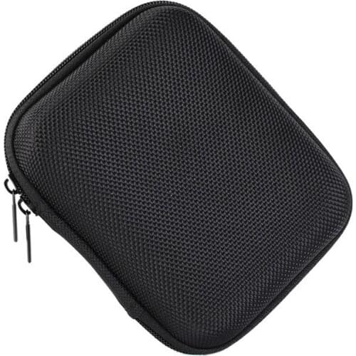 PU EVA Storage Carrying Hard Bag Box for USB Data Line 15 * 10 * 3 cm Earphone Headphone Organizer Bag Pouch Box