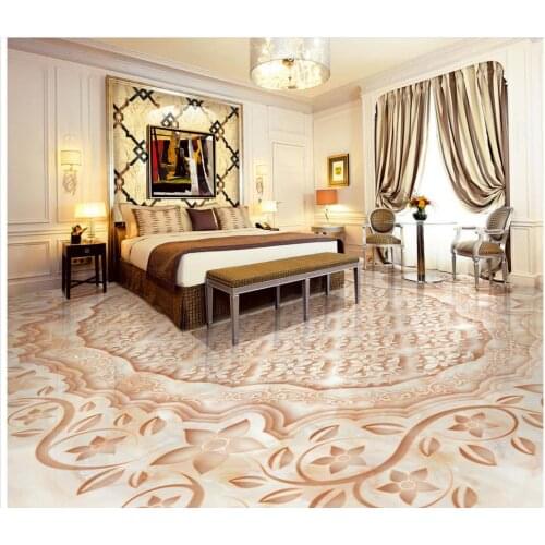 Floor texture 3D Marble Relief self-adhesive 3D floor wallpapers PVC waterproof floor Home Decoration