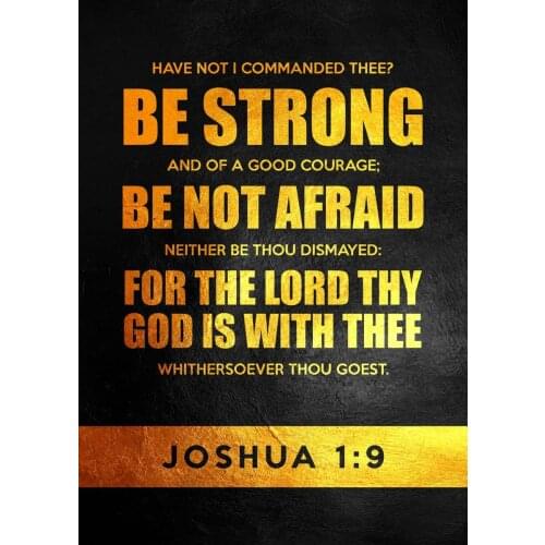 Modern Black Gold Holy Bible Canvas Painting Bibles Quotes Prints Motivational Pictures Christian Religion Wall Decor Posters