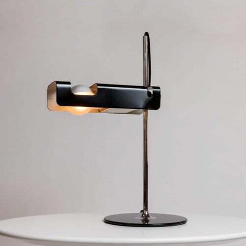 Italian Design Industrial Iron Art Led Table Lamp Modern Light Fixtures Eye Protect Living Room Study Sofa Reading Loft Cafe Bar