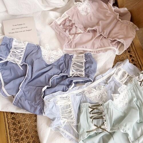 Princess wind restoring ancient ways bind lace ribbon bow low waist briefs underwear panties tangas mujer sexy lingerie