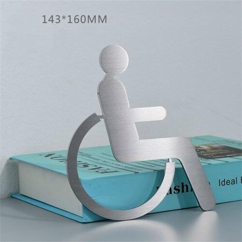 Disabled Person Wall WC Signage