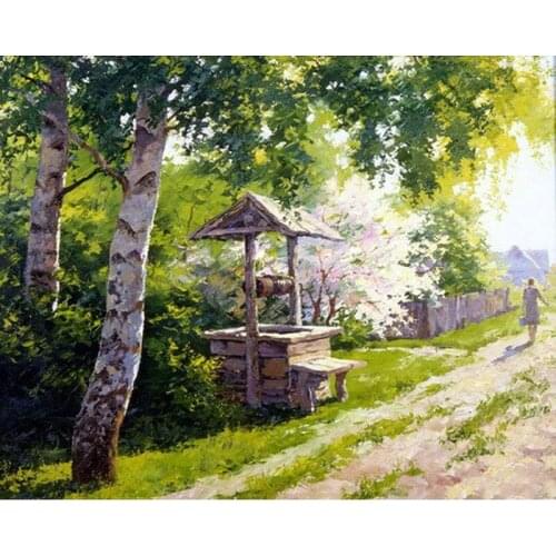 YIKEE diamond painting scenery,cross stitch diamond,diamond mosaic paintings Y1283