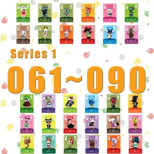 061 to 090)Animal NFC Printing Card for ACNH Games