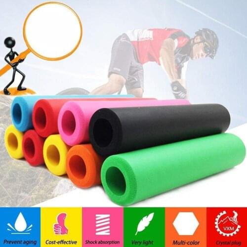 1 pair Bicycle Handle Bar Grips Outdoor Grips Bike Grips shock-absorbing Silicone Soft Anti-skid