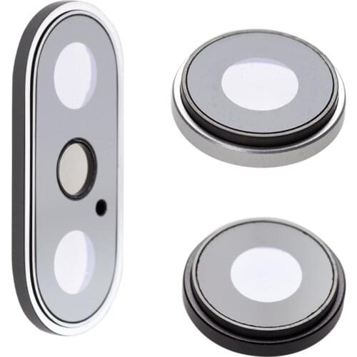 1pc 100% Original Sapphire For iPhone X XS Max XSM XR Back Camera Cover Lens Protector Glass Lens + Frame Quality AAAAA