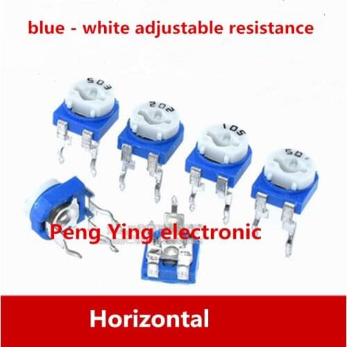 10pcs RM065 RM-065 201 501 101 102 202 502 103 203 503 104 204 504 503 ohm Trimpot Potentiometer Variable resistance
