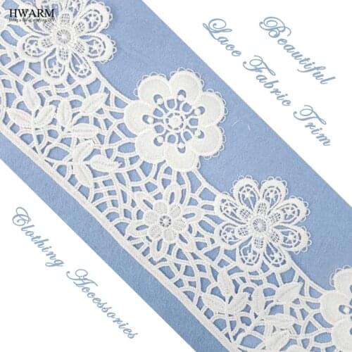 10yard lace fabric ribbon trim wedding decoration for home DIY GIFT curtain Pillow skirt dress accessories mesh embroided laces