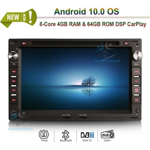 7" Android 10.0 CarPlay GPS Navi Bluetooth Radio Stereo Car Multimedia for SEAT ALHAMBRA CORDOBA 6L IBIZA 6L LEON 1M TOLEDO 1M
