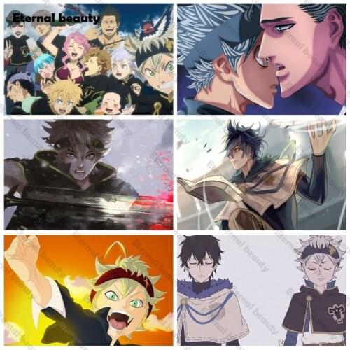 Diamond Painting Anime Role Art Japanese Diamond Embroidery Comic Diamond Mosaic Cross Stitch Gift for Living Room Wall Decor