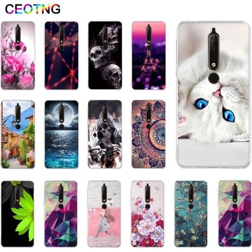 Case For Nokia 6 2018 Case Cover TPU Silicone Soft Back Cover For Nokia 6.1 Case Coque Fundas For Nokia 6 2018 Phone Cases