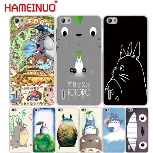 HAMEINUO My Neighbor Totoro cell phone Cover Case for huawei honor 3C 4A 4X 4C 5X 6 7 8 Y3 Y5 Y6 2 II Y560 Y7 2017