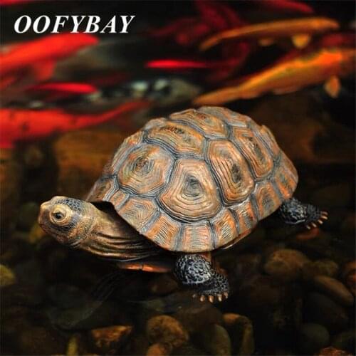 Resin Simulation Turtle Ornaments Outdoor Garden Courtyard Animal Statue Pool Fish Tank Pond Landscaping Home Decoration Crafts