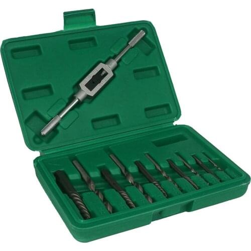 Kit M3-M12 Screw Extractor with 2mm-7.5mm Bit Damaged Screw Extractor Drill Bit Broken Bolt Remover