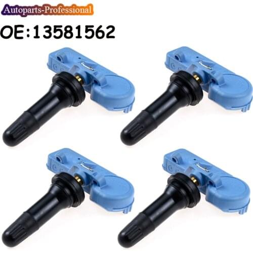 4 PCS New Car TPMS Tire Pressure sensor 433MHz For OPEL ADAM CORSA E CORSA VAN For VAUXHALL ADAM CORSA 13581562 Auto accessorie